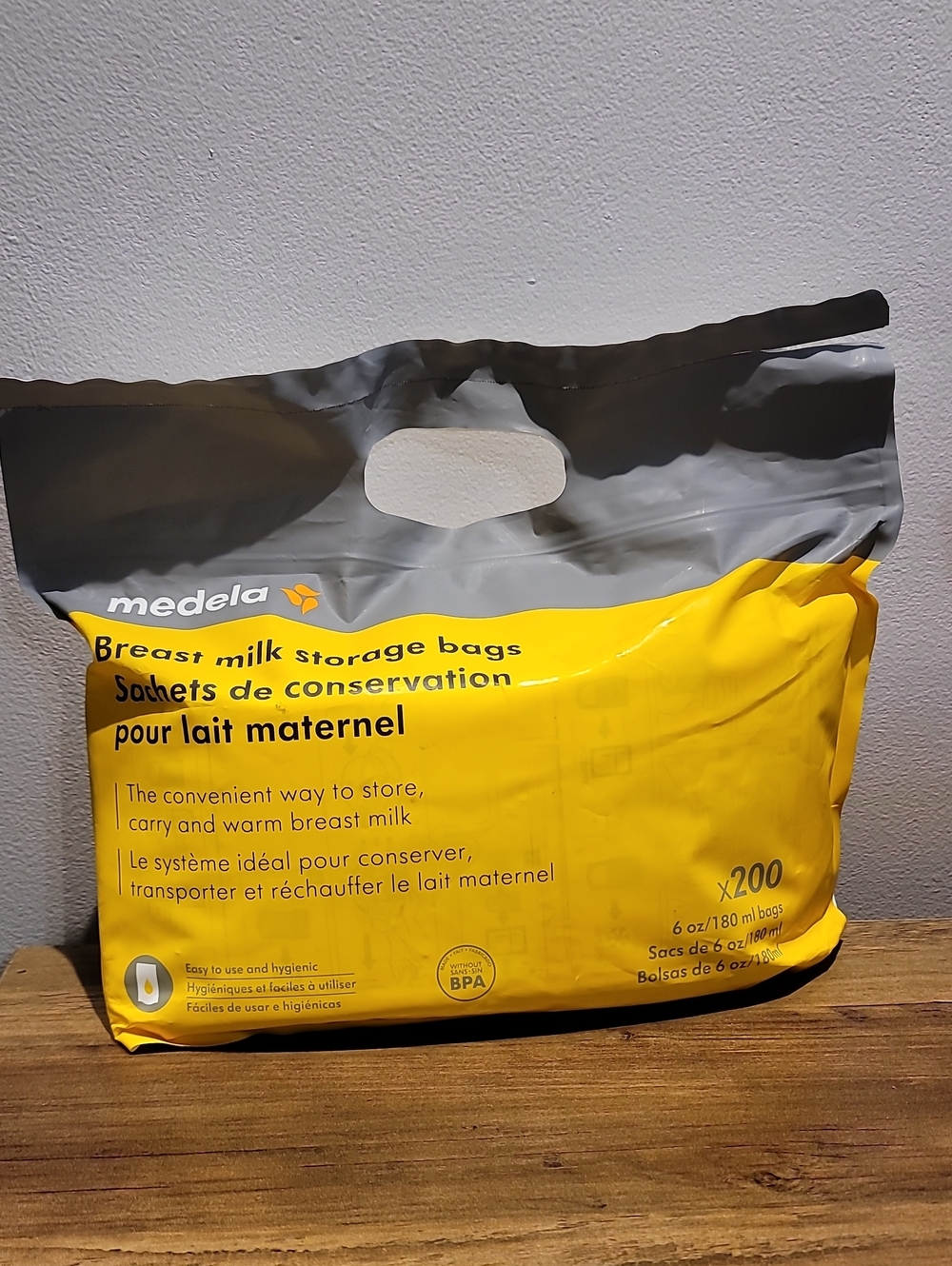 Medela Breast Milk Storage Bags  200/ 6oz. BPA -Free